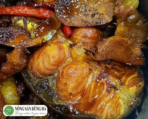 Cá Trắm Kho Riềng