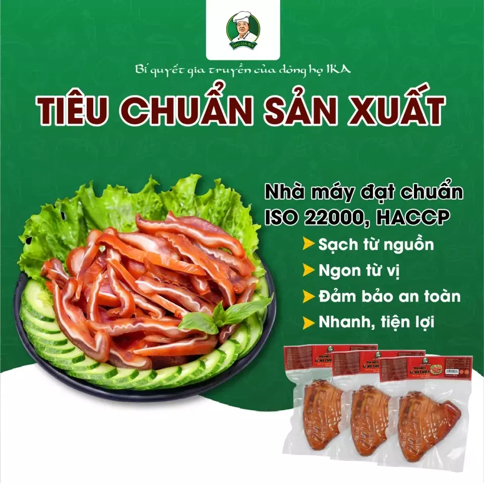 thịt ủ xì dầu