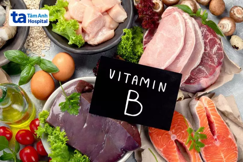 thực đơn 7 ngày cho người thiếu máu không thể thiếu thực phẩm chứa nhiều vitamin B trong chế độ ăn