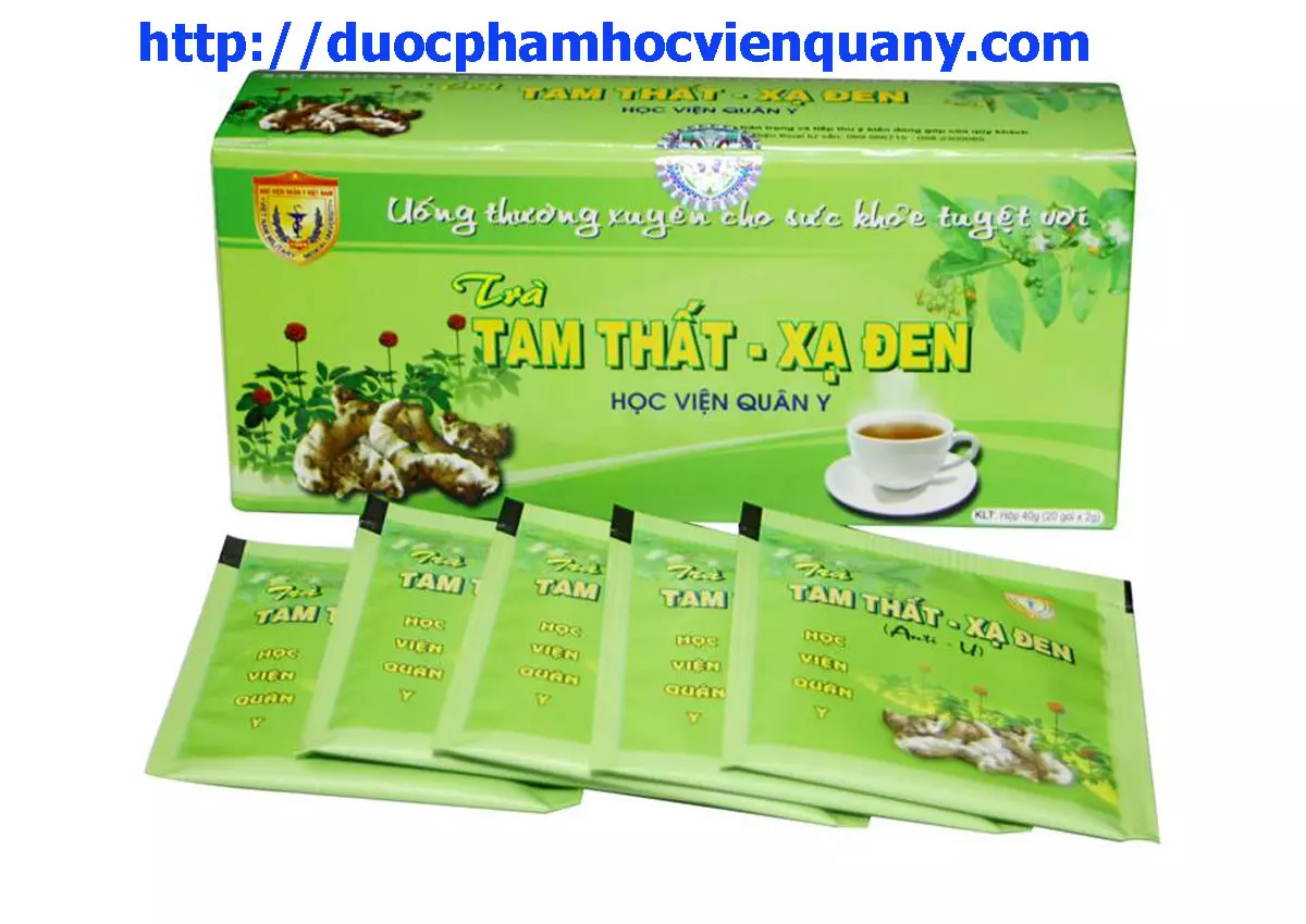 trà tam thất xạ đen 20g