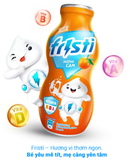 Fristi - Sữa chua uống vị trái cây thơm ngon, nguồn dinh dưỡng dồi dào cho trẻ em