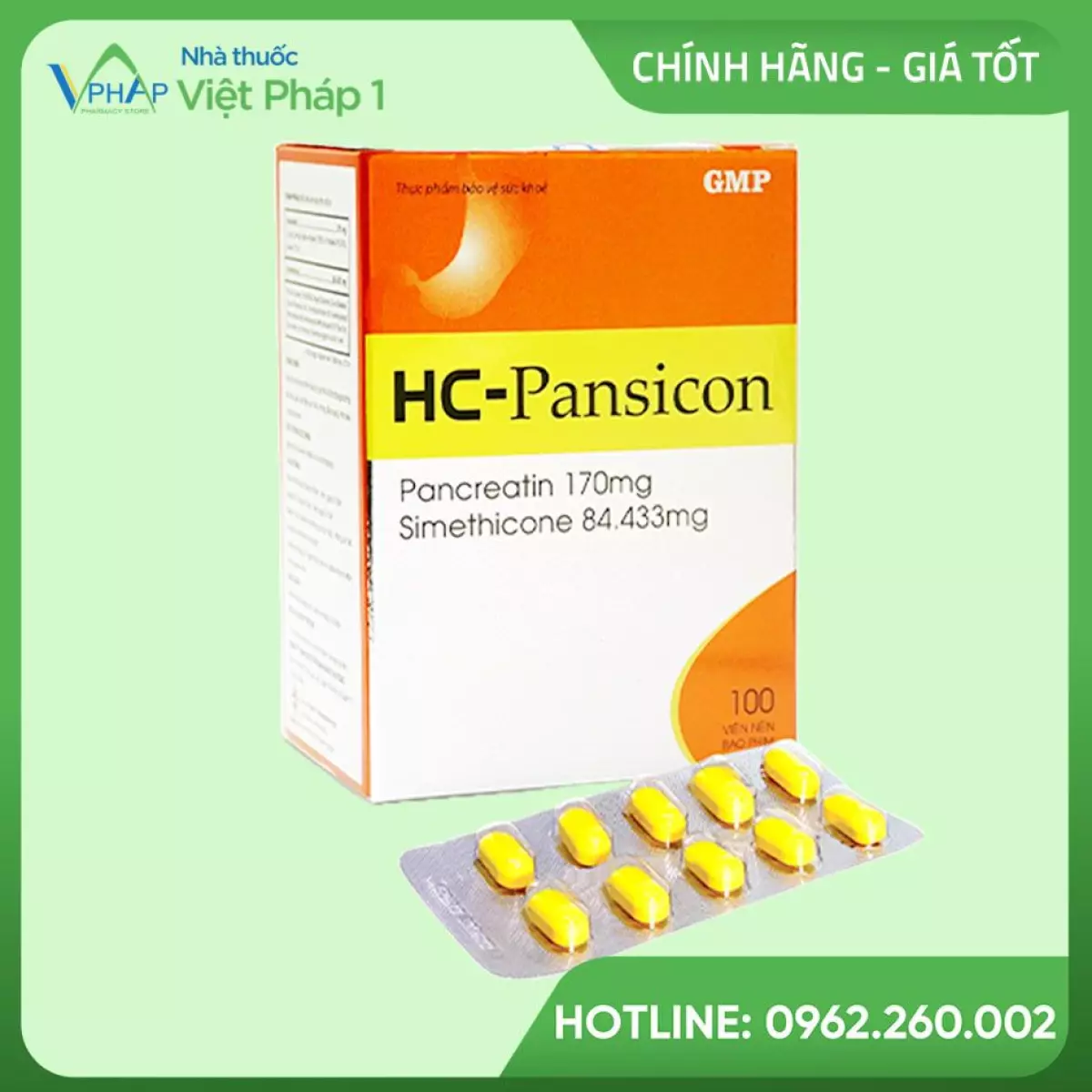 Hộp và vỉ HC-Pansicon