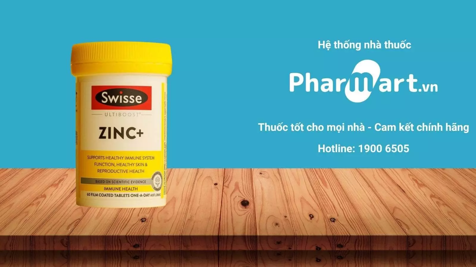 Swisse Zinc+ - Sản phẩm chất lượng Úc