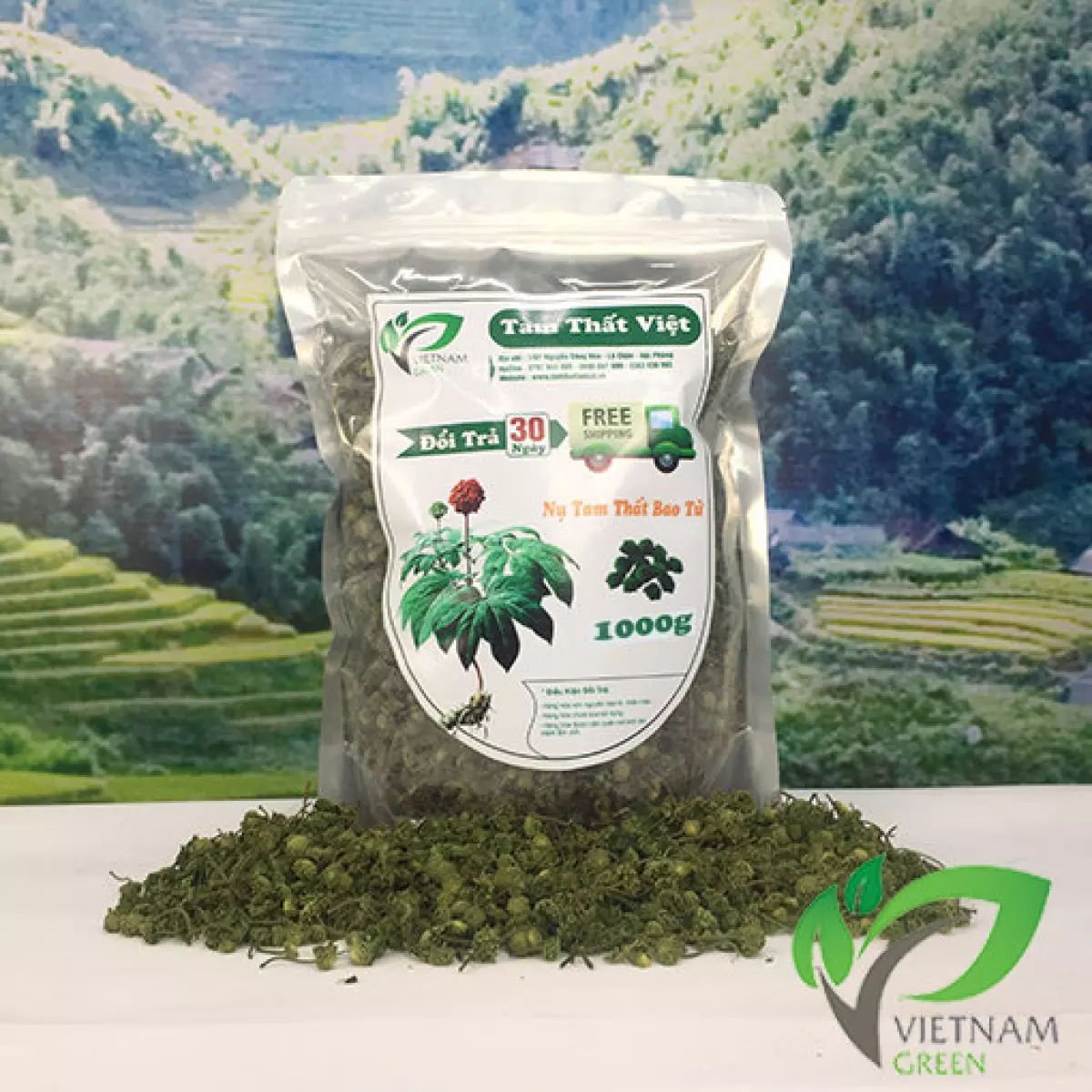 Nụ Hoa Tam Thất Bao Từ 1kg