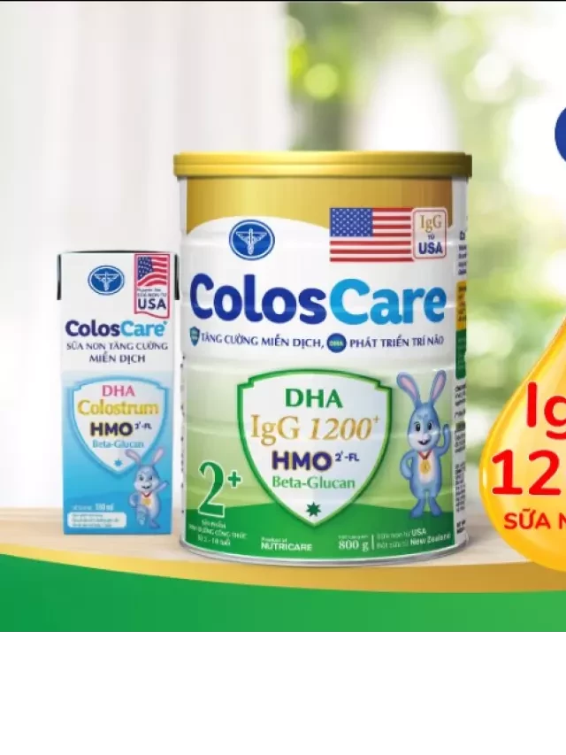   Sữa Coloscare 0+ 800G (từ 0-12 tháng)