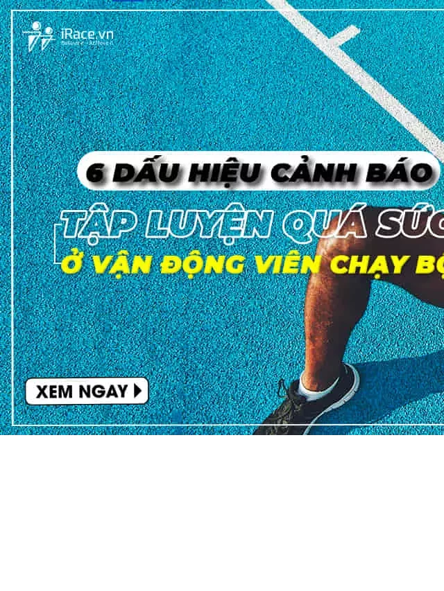   6 Dấu hiệu bạn đang tập luyện quá sức khi chạy bộ