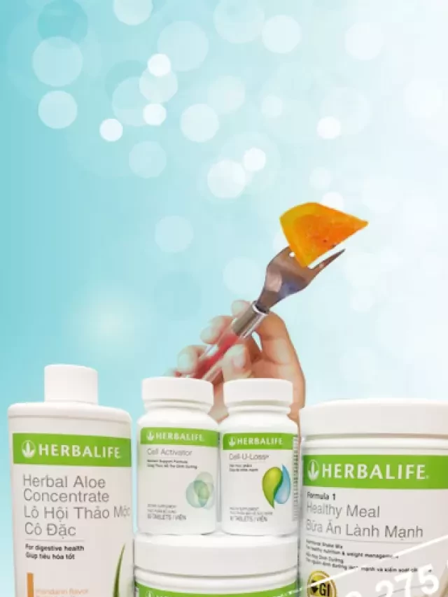   Bộ 6 tăng cân Herbalife: Cách hiệu quả để có vóc dáng cân đối