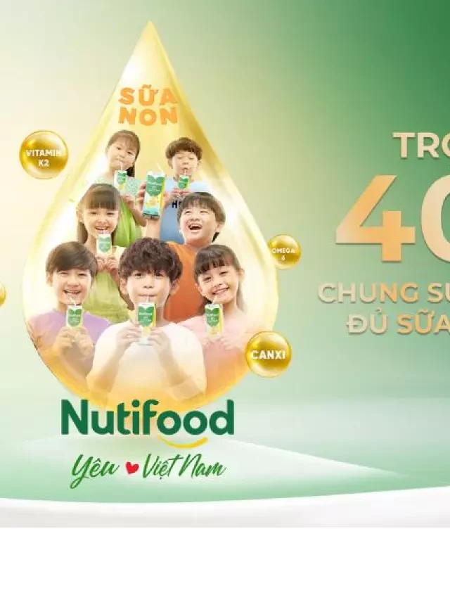   Danh mục sản phẩm của Nutifood