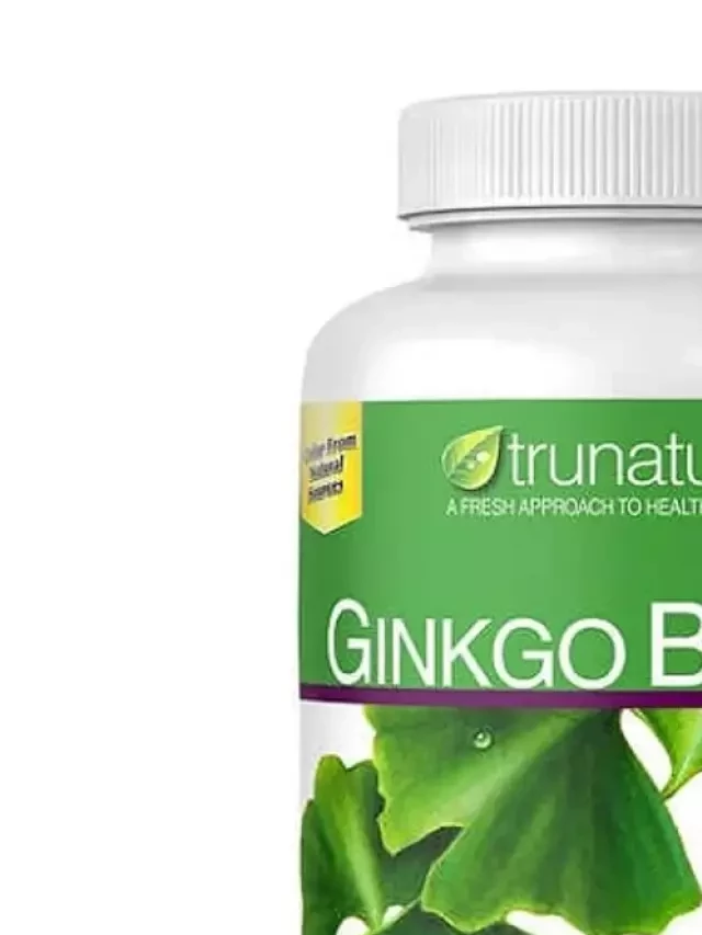   Ginkgo Biloba 120mg Trunature - Hỗ trợ tăng cường tuần hoàn não, cải thiện trí nhớ