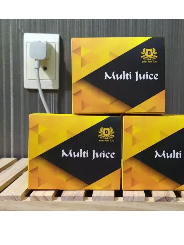   Multi Juice Malaysia: Nâng cao sức khỏe và sinh lý một cách tự nhiên