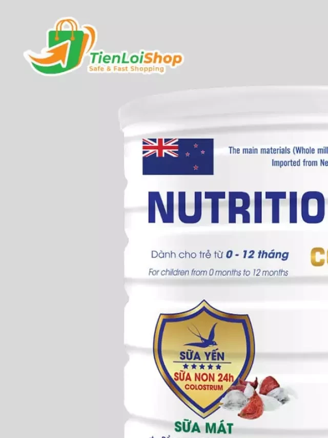   Sữa Bột Yến Nutrition Colostrum HMO 900g: Tăng cường kháng thể cho trẻ từ 0-12 tháng