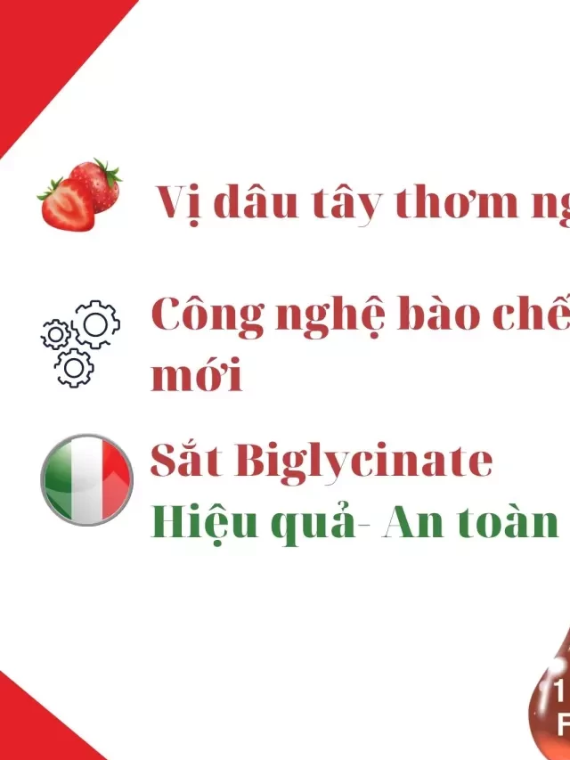   Top 5 loại thuốc bổ sung sắt cho trẻ em an toàn và hiệu quả