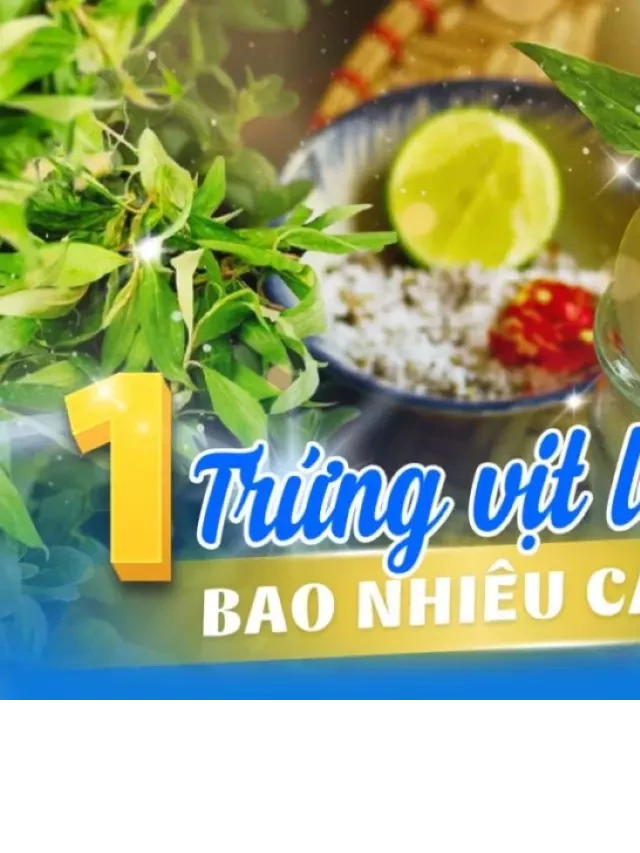   1 quả trứng vịt lộn có bao nhiêu calo? 3 điều lưu ý khi ăn trứng vịt lộn