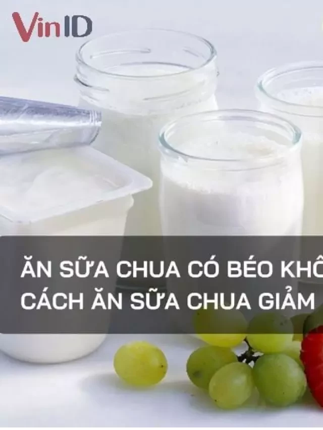   Ăn sữa chua có béo không? Điểm danh tác dụng khi ăn sữa chua &amp; Cách ăn không gây tăng cân