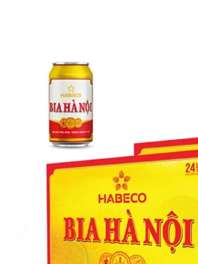   Bia Hà Nội Habeco thùng 24 lon x 330ml: Hương vị ấn tượng và giá cả hợp lý