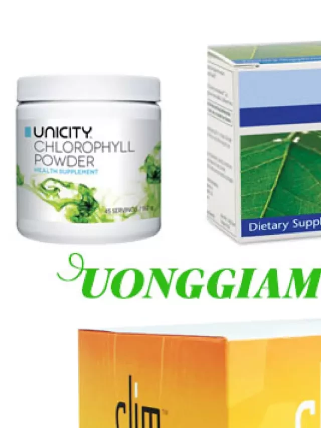   Bộ 3 giảm cân cơ bản của Unicity - Thanh Lọc Cơ Thể