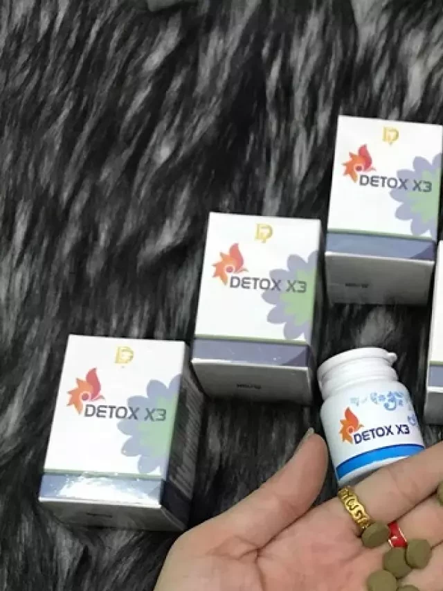   Detox X3 Giảm Cân – Giảm Mỡ Bụng