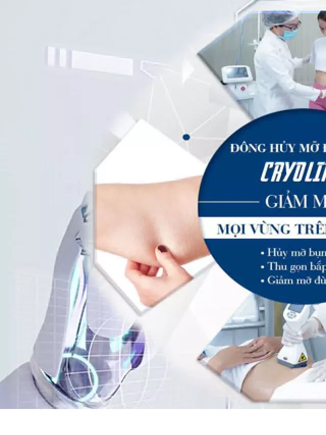   Đông huỷ mỡ đa tầng Cryo Lipo tại Mayo Clinic - Dịch vụ an toàn và hiệu quả