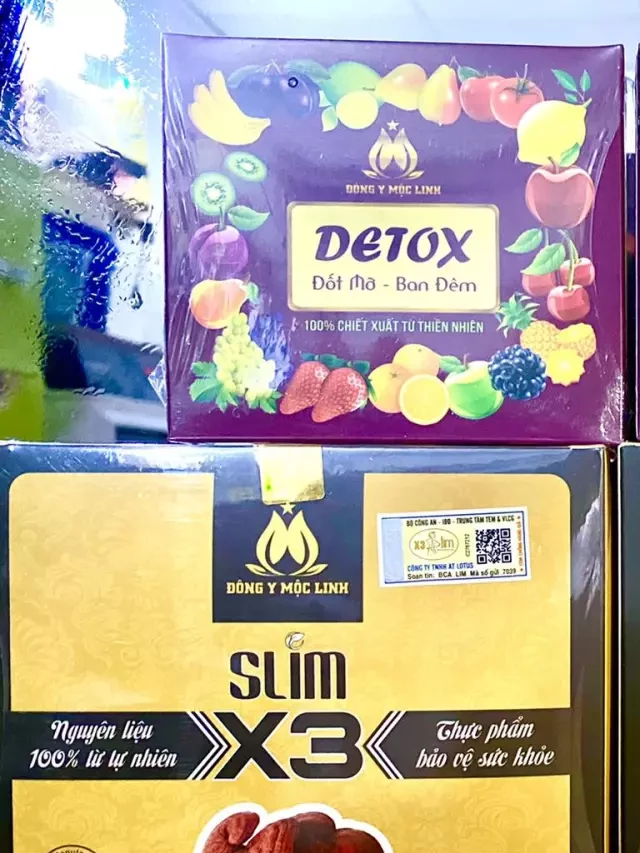   GIẢM CÂN SLIM X3 ĐÔNG Y MỘC LINH: Sản phẩm giảm cân hiệu quả gấp 3 lần