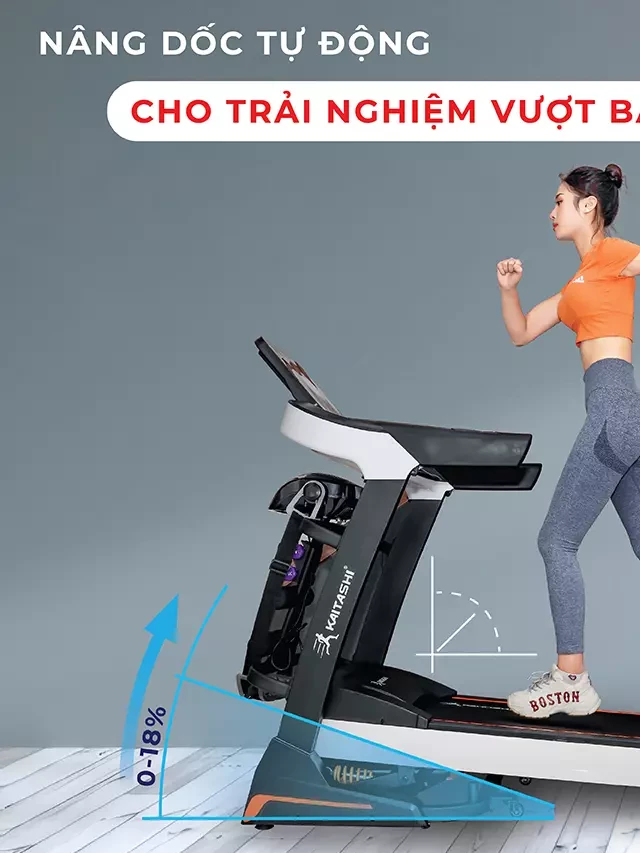   MÁY CHẠY BỘ KAITASHI K-8000: Sự lựa chọn hoàn hảo cho sức khỏe và thể thao