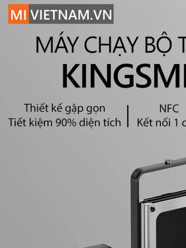   Máy Chạy Bộ Thông Minh KingSmith X21 – Thiết Kế Gấp Gọn, Tiện Lợi