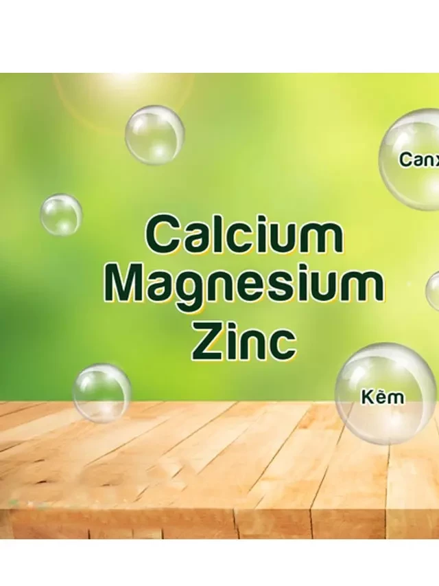   Sản phẩm Nature’s Bounty Calcium Magnesium Zinc: Bổ sung cho sức khỏe xương