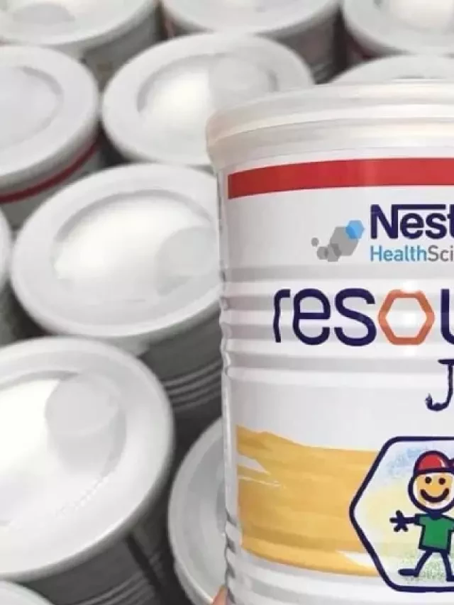   Sữa béo Nestle Resource Junior Đức: Tăng cân và chiều cao cho bé