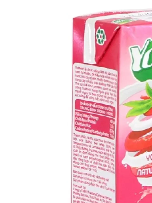   Sữa chua uống Cô gái Hà Lan Yomost dâu 170ml - Cảm giác Yomost thật sảng khoái!