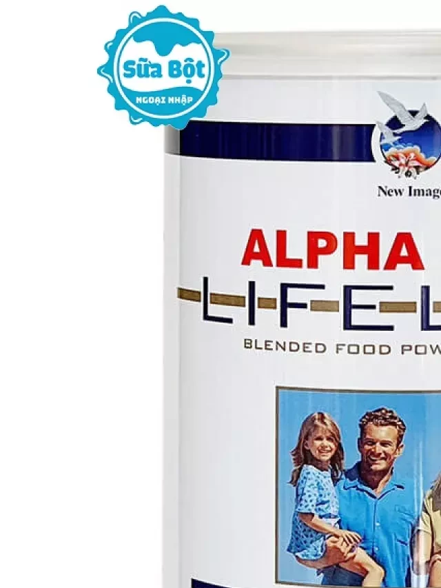   Sữa non Alpha Lipid Lifeline New Zealand 450g: Sản phẩm tốt cho sức khỏe toàn diện