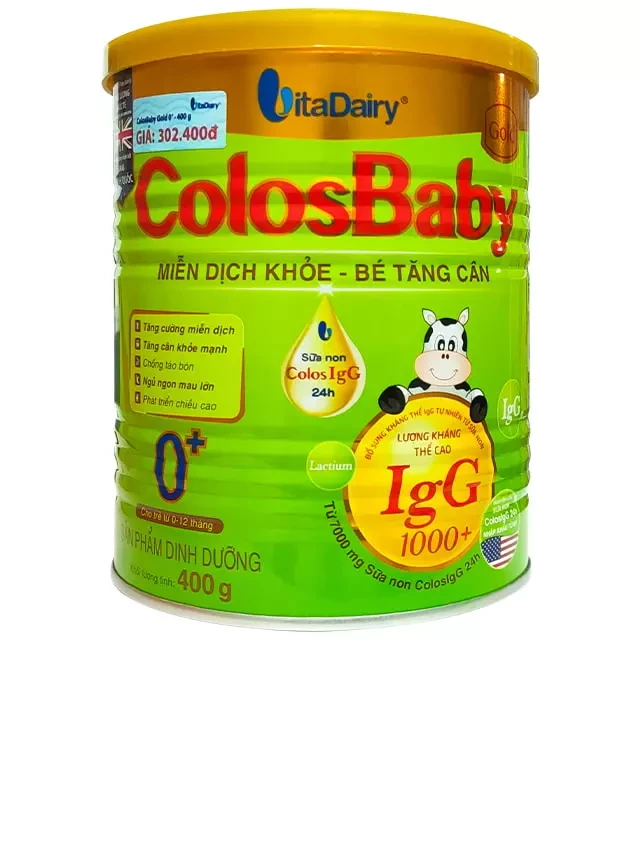   Sữa non Colosbaby Gold 0+ dành cho trẻ 0-12 tháng tuổi