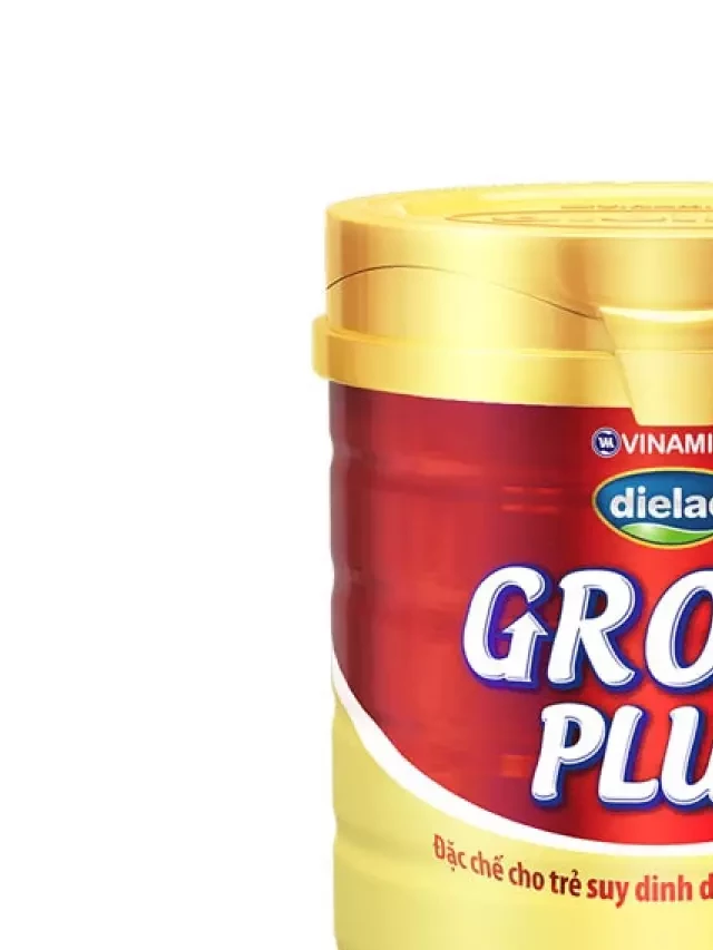   Sữa Vinamilk Dielac Grow Plus 1+ 900g - Sản phẩm dinh dưỡng tốt cho bé từ 1-2 tuổi