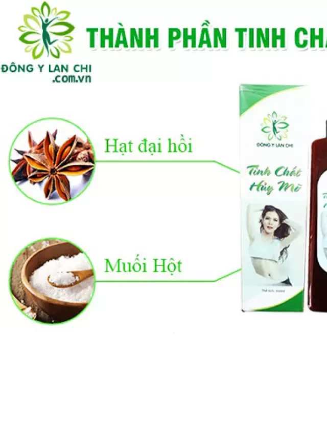   Tinh Chất Lan Chi Slim | Tinh chất hủy mỡ giúp dáng đẹp eo thon