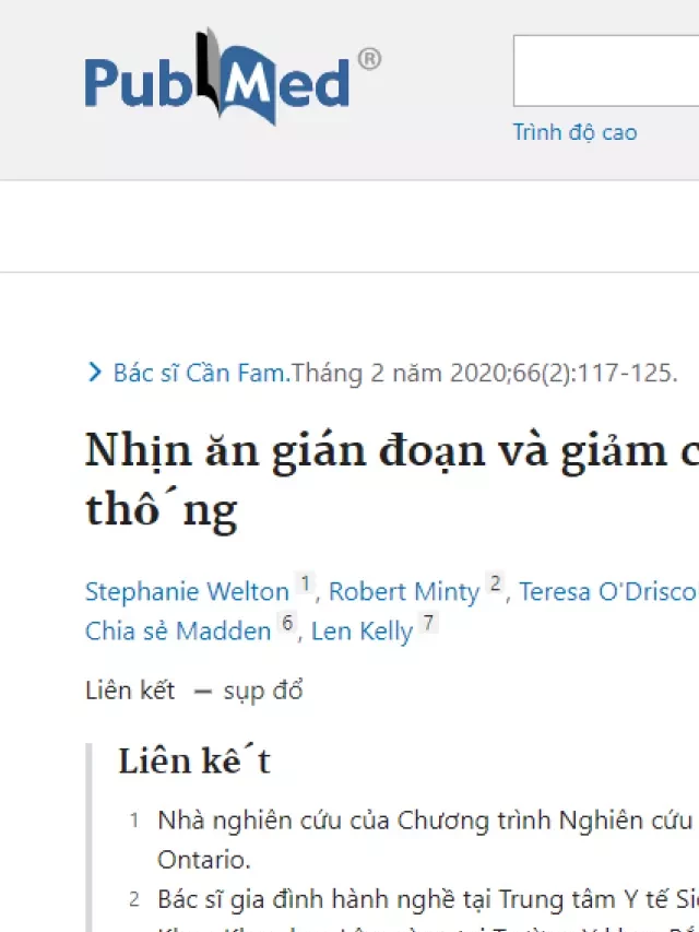   Nhịn Ăn Gián Đoạn trong bao lâu mới Có Kết Quả?