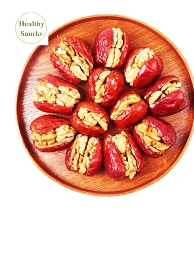   Táo Đỏ Kẹp Óc Chó Jujube (475g): Món Ăn Kết Hợp Độc Đáo Từ Hàn Quốc