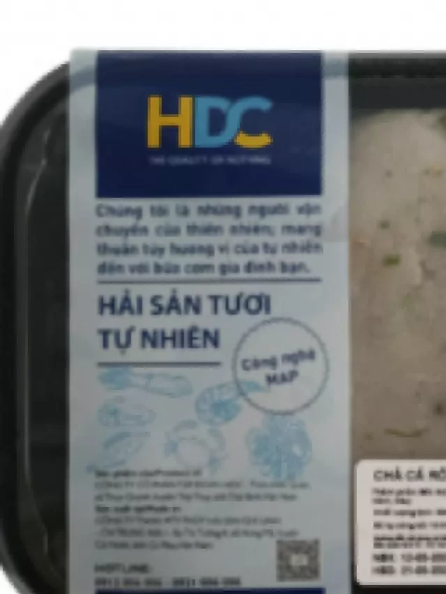   Chả Cá Rô Phi Thiên Nhiên HDC 300G