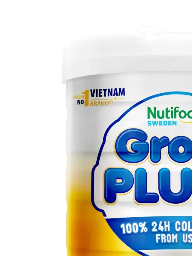   Sữa Nutifood GrowPlus+ Vàng (Sữa non) cho bé 0-12 tháng 850g - Sắc vàng tăng cường sức khỏe!