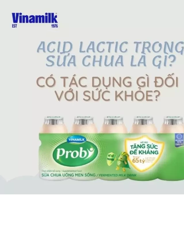   Acid Lactic trong Sữa Chua là Gì? Những Điều Cần Biết