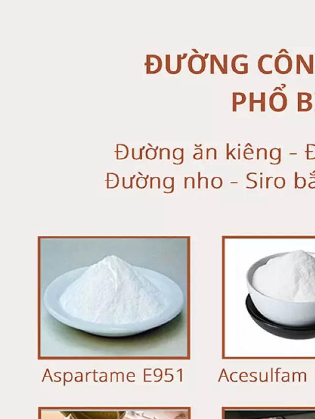   Phân Biệt Các Loại Đường Tự Nhiên và Công Nghiệp Trên Thị Trường