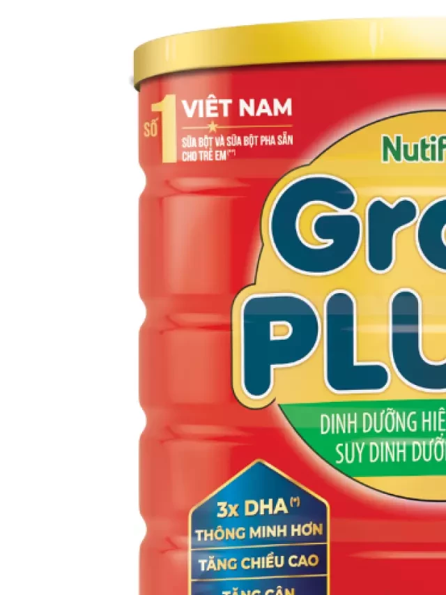   Sữa Grow Plus đỏ 1.5kg cho bé trên 1 tuổi: Hỗ trợ toàn diện cho sự phát triển và dinh dưỡng