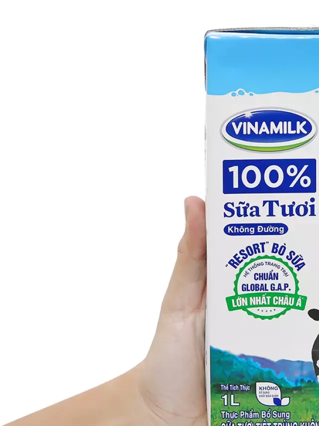   Uống Sữa Tươi Vinamilk Không Đường Có Mập Không?