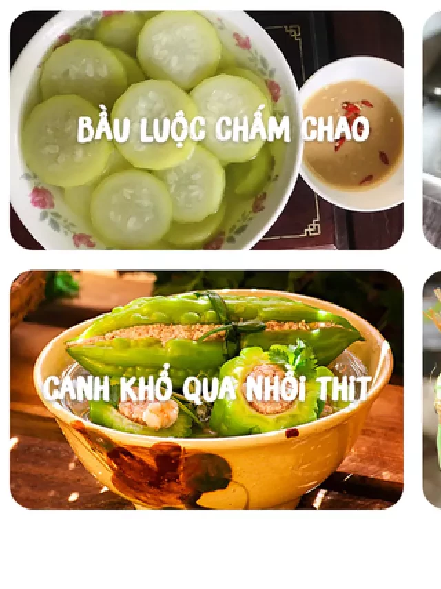   6 menu các món ăn cơm hàng ngày nhìn là muốn vào bếp ngay