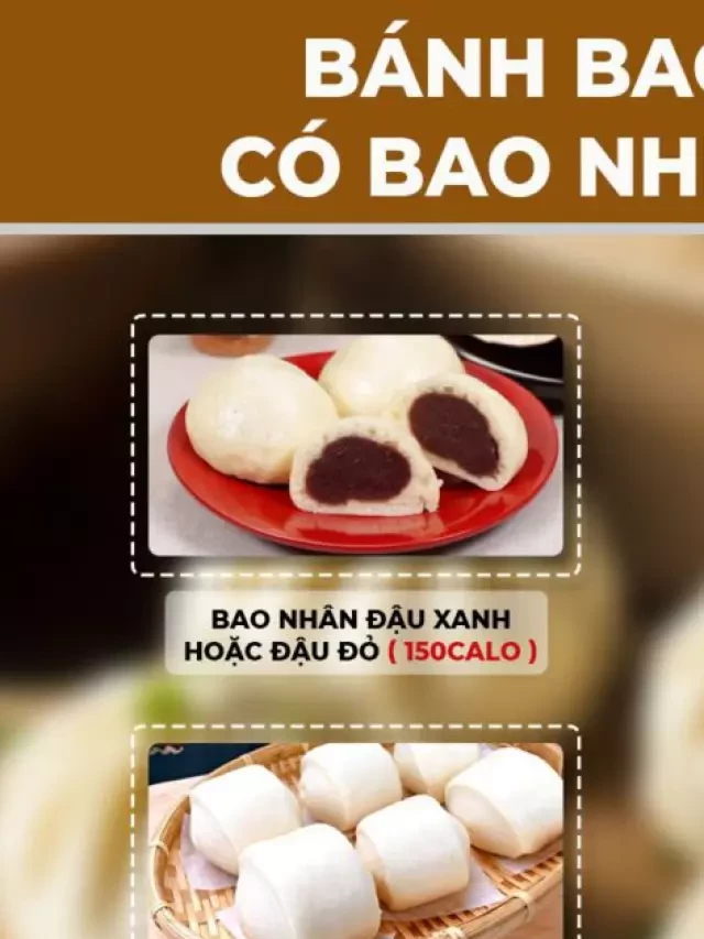   Bánh bao chay: Tìm hiểu về lượng calo và lợi ích cho sức khoẻ