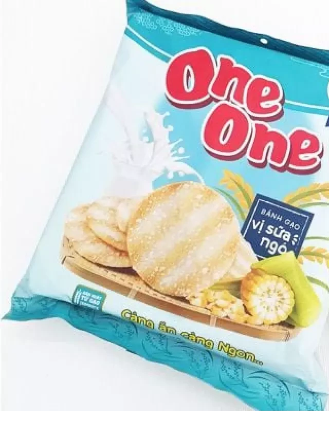   Bánh gạo One One: Bí quyết để vừa thưởng thức mà không tăng cân!