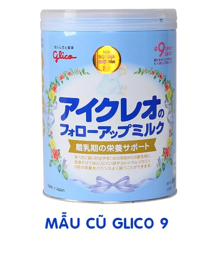   Sữa Glico - Sự thay đổi từ Glico số 9 thành Glico số 1