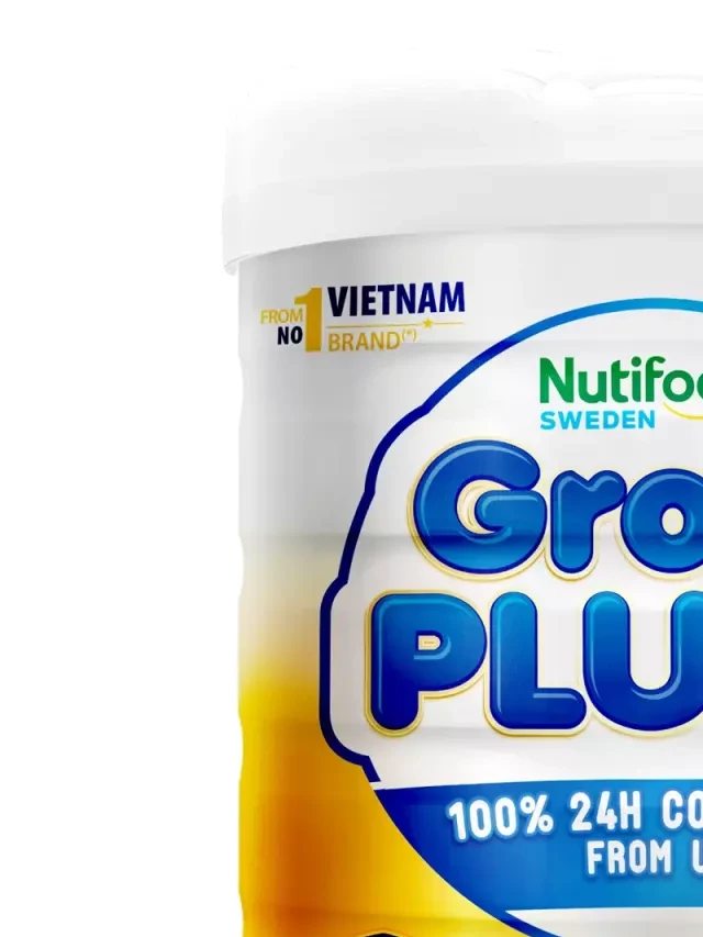   Sữa Nutifood GrowPLUS+ Vàng (Sữa non) cho bé trên 1 tuổi 850g