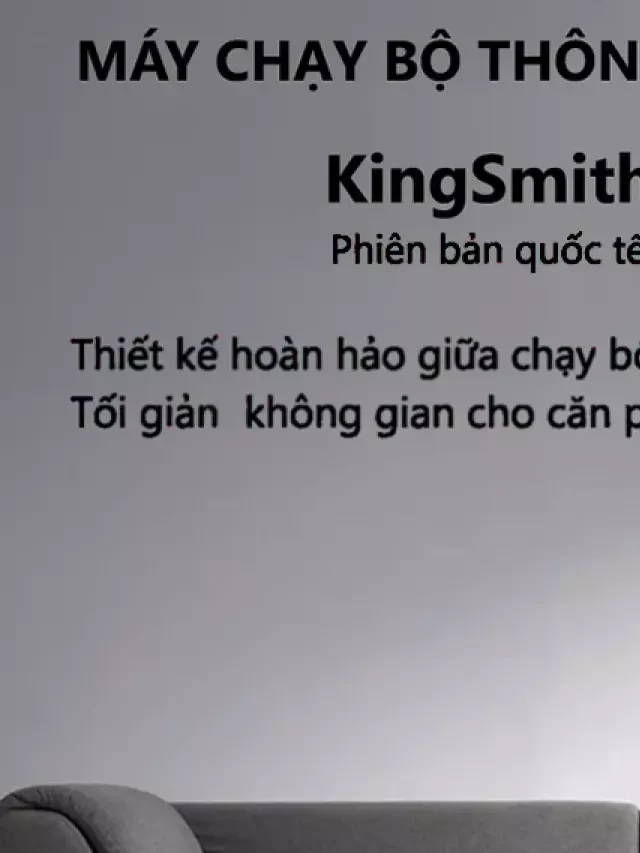   Máy chạy bộ thông minh Xiaomi KingSmith R2 – Bản chính hãng