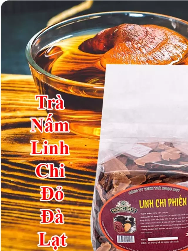   Nấm Linh Chi Đỏ Sấy Khô Cắt Lát 200gr (Linh Chi Phiến): Tận Hưởng Lợi Ích Của Sản Phẩm Chất Lượng