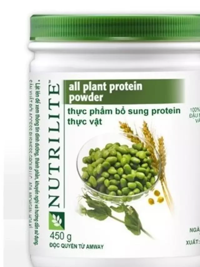   Protein thực vật Amway Thực phẩm bảo vệ sức khỏe Nutrilite