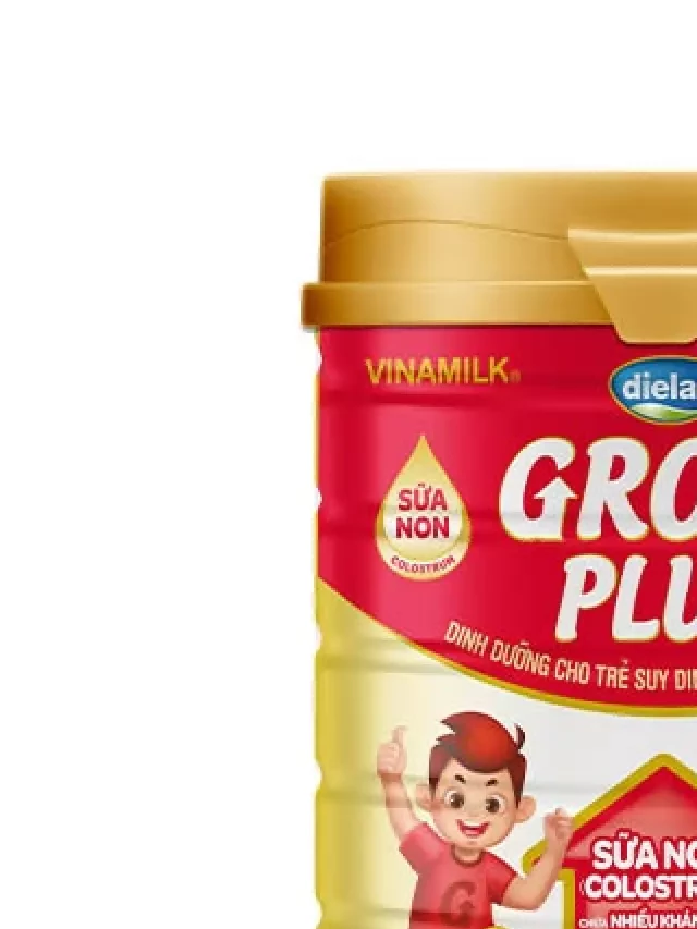   Sữa bột Vinamilk Dielac Grow Plus 1+ 850g New: Dinh dưỡng toàn diện cho bé 1-2 tuổi