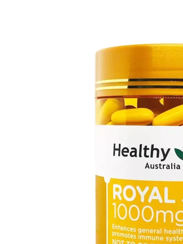   Sữa ong chúa Royal Jelly 1000mg của Healthy Care - Hỗ trợ làm đẹp da từ Úc